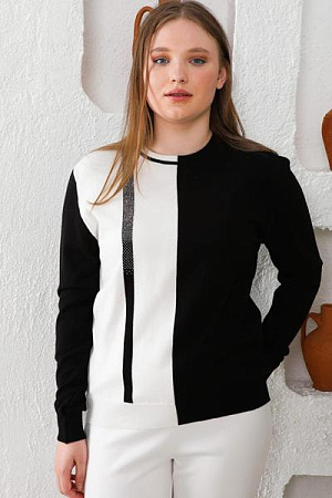 Свитер Julia JL981 black - делук