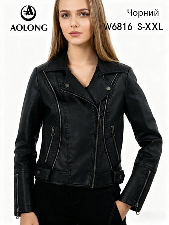 Куртка Dgmd W6816 black - делук