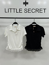 Футболка Little Secret 2212-2 white - делук