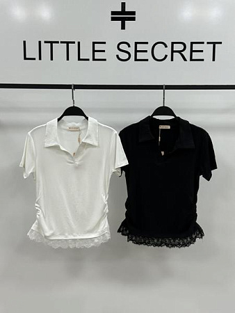 Футболка Little Secret 2212-2 white - делук