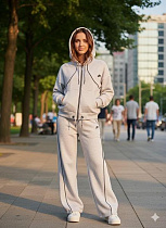 Костюм Спорт Newe N3057 beige - делук