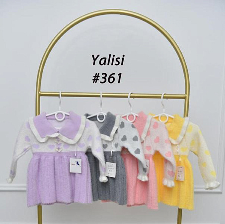 Платье Yalisi 361 pink - делук
