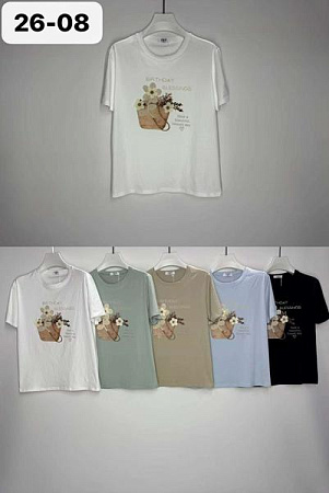 Футболка Liopt 26-08 mix - делук