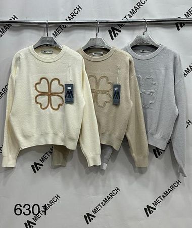 Свитер Met&March 6301 l.khaki - делук