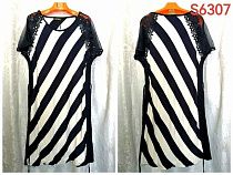 Платье Lida S6307 black - делук