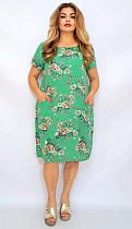 Платье Romeo Life RL1105 green - делук