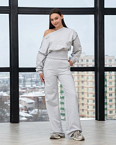 Костюм Спорт Azna Д184 l.grey - делук