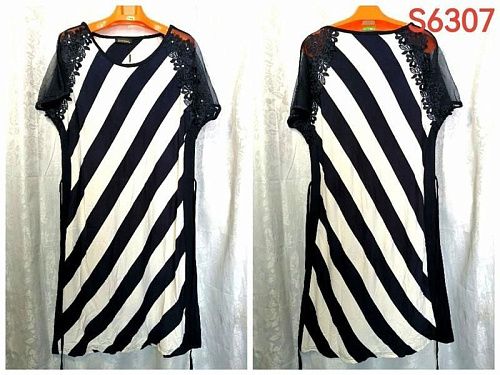 Платье Lida S6307 black - делук