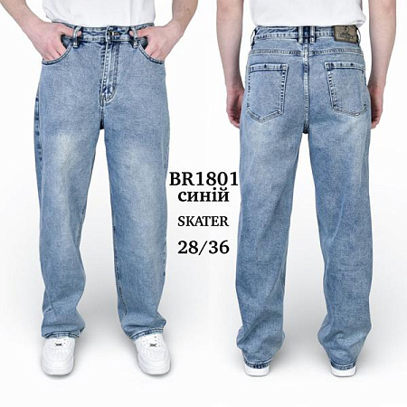 Джинсы Baron Jeans 1801 l.blue - делук