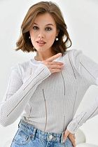 Свитер Karon 10677 white - делук