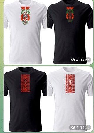 Футболка Mary Brand 171 black-red - делук