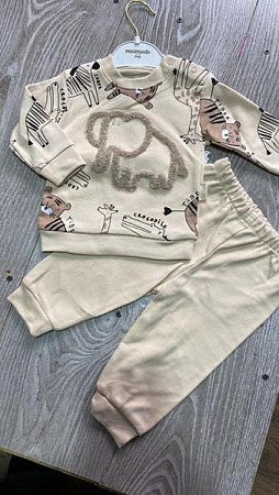 Костюм Спорт Proschenko PR713 beige - делук