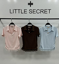Футболка Little Secret 2212-2 brown - делук
