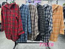 Рубашка Jjf 7757-2 red - делук