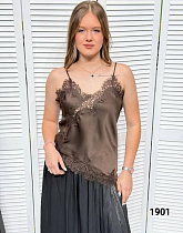 Майка Mmc Clothes 1901 brown - делук