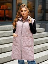 Жилетка Romeo Life RL678 beige - делук