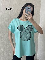 Футболка Fsn 2741-1 l.blue - делук