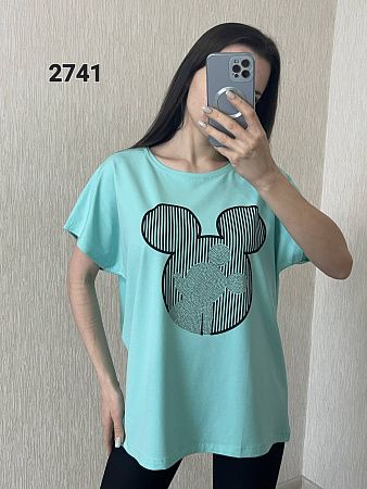 Футболка Fsn 2741-1 l.blue - делук