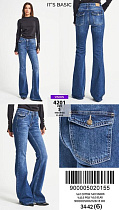 Джинсы Jeans Style 4201-5 blue - делук