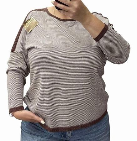 Свитер Elena&Vika 25236 brown - делук