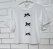 Блузка Moda School 8560 white - делук
