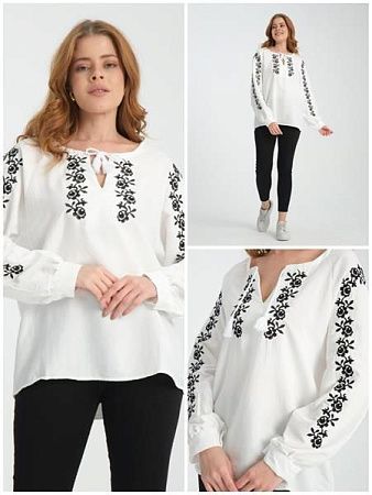 Вышиванка Mmc Clothes MC12 white - делук