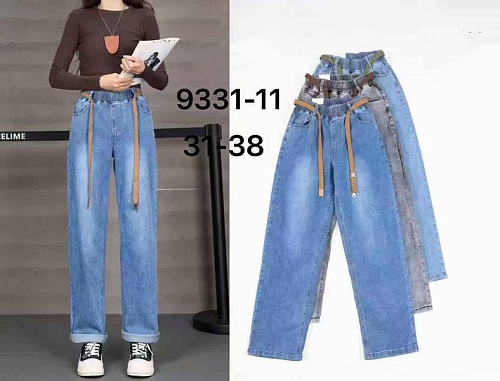 Джинсы Kenalin 9331-11 l.blue - делук