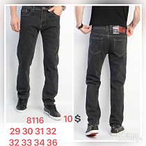 Джинсы God Baron 8116 black - делук