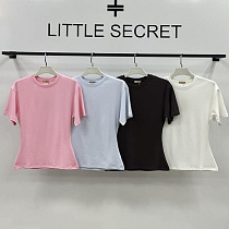 Футболка Little Secret K036 white - делук