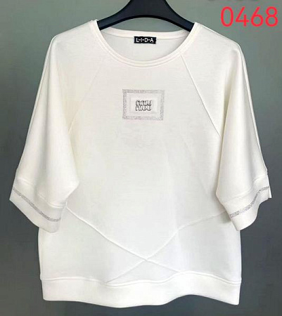 Свитер Lida 0468 white - делук