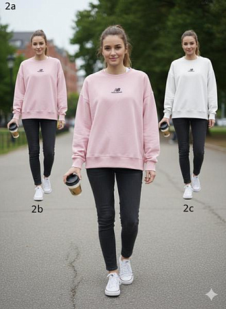 Свитер Newe 54-2B pink - делук