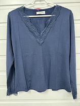 Свитер Brilliant B70225 navy - делук