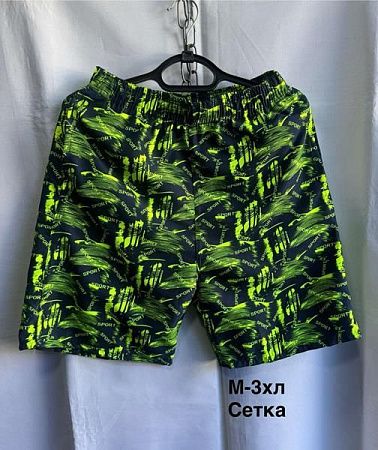 Шорты Minh 0009 black-yellow - делук