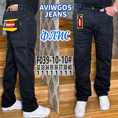 Джинсы God Baron F039-10-10 black - делук