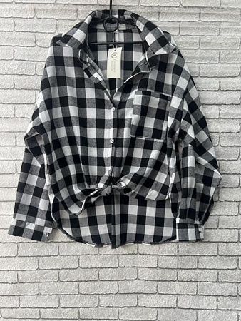 Рубашка Valentina 6 black - делук