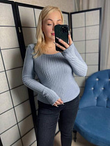 Свитер Arina 7044 l.blue Свитер Arina 7044 l.blue - делук