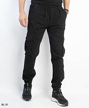 Джоггеры Basanjiu L31 black - делук