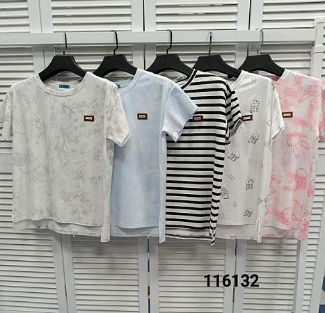 Футболка Mmc Clothes 116132-1 white-black - делук