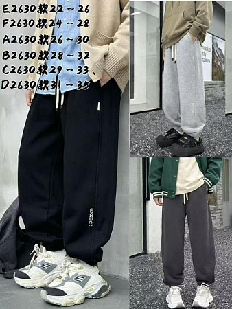 Штаны Спорт Meloria A2630 d.grey - делук