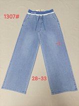 Штаны Immei 1307-1 l.blue - делук