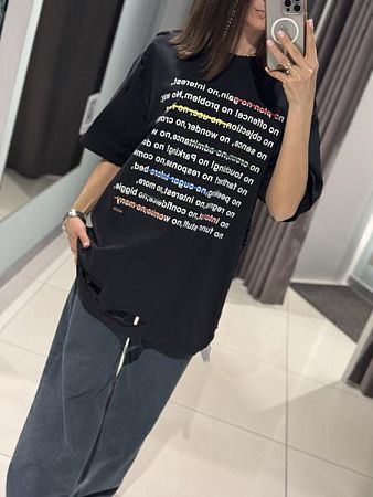 Футболка Comod 25396-24 black - делук