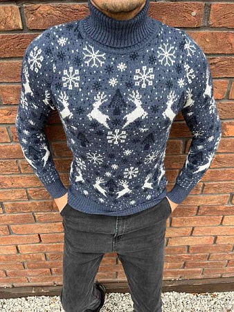 Свитер Nik 56902 d.grey - делук