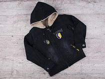Куртка G11097 black (3-7) - делук