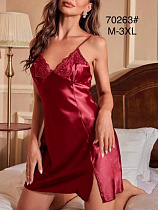 Ночнушка Estima 70263 red - делук