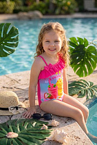 Купальник Dfk Kids 724 pink - делук