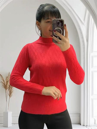 Свитер Levisha 24065 red - делук