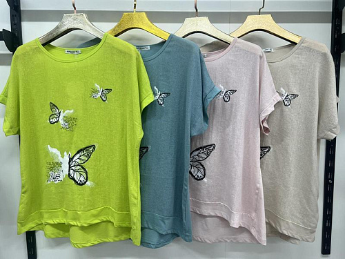 Футболка Estima 9558 l.green - делук