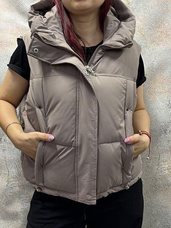 Жилетка Kosta 26173 grey - делук