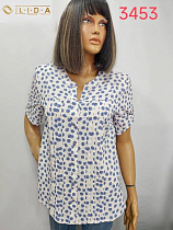 Рубашка Lida 3453 white - делук