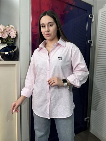 Рубашка Style Nadezhda 189 pink - делук